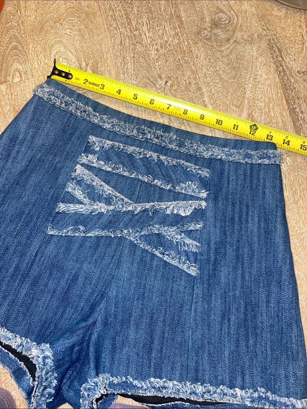 Alexis denim shorts